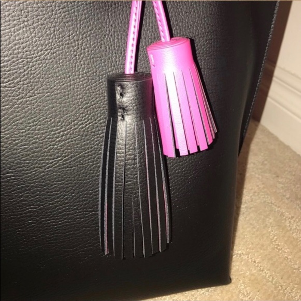 Black/Pink Kate Spade Tote